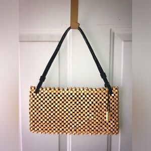 The Sak wood beaded handbag